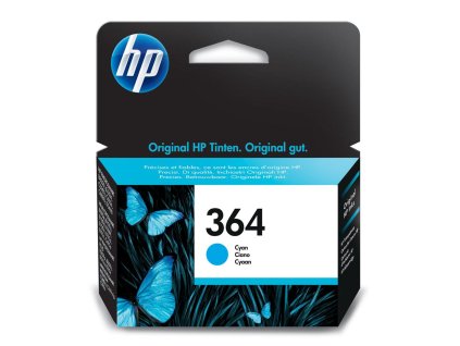 Atramentová náplň HP CB318EE HP 364 cyan (300 str.)