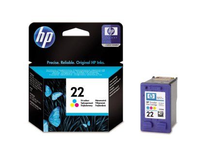 Atramentová náplň HP C9352AE HP 22 color (165 str.)