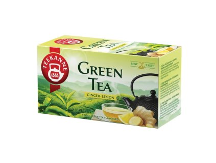 Čaj TEEKANNE zelený Ginger & Lemon HB 20 x 1,75g