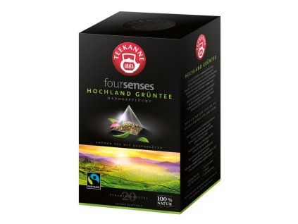 Čaj TEEKANNE FOURSENSES Hochland Grüntee Fairtrade HB 20 x 2g