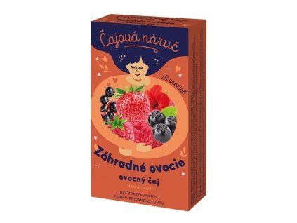 Čaj LEROS ovocný Čajová náruč záhradné ovocie 20 x 1,5 g