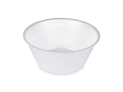 Termo miska (XPS) biela Ø140mm 500ml (50 ks)