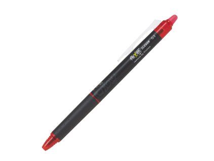 Roller gumovací PILOT Frixion clicker R, 0,5 mm červená