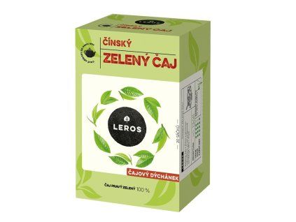Čaj LEROS čínsky zelený Čajová chvíľka HB 20 x 2 g