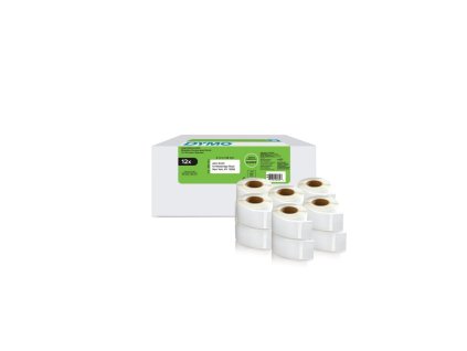 Samolepiace etikety Dymo LW 54x25mm spiatočné adresy biele 12 roliek