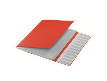 Triediaca kniha 12 Leitz Recycle červená