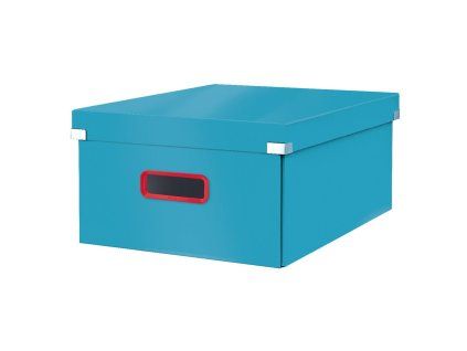 Veľká krabica Click & Store A3 Leitz Cosy kľudná modrá