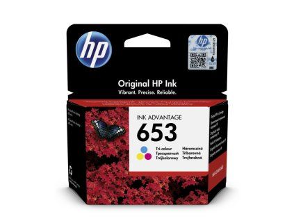 Atramentová náplň HP 3YM74AE HP 653 color (200 str.)