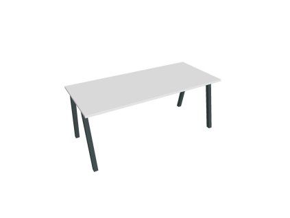 Rokovací stôl UNI A, 180x75,5x80 cm, biela/čierna