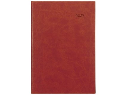 Diár Viva týždenný A5 14,8 x 21 cm hnedý 2027