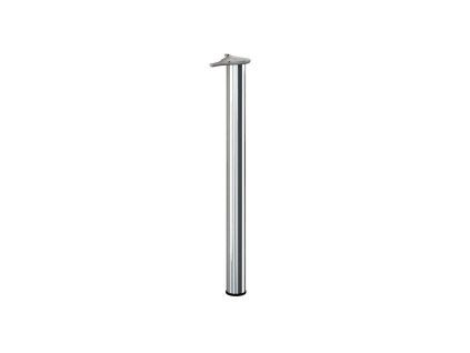 Tubusová noha BASIC, 71 x d6cm, chrómová