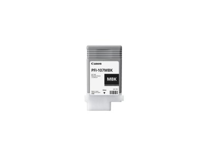 Atramentová náplň Canon PFI-107MBK pre iPF670/680/685/780/785 matte black (130 ml)