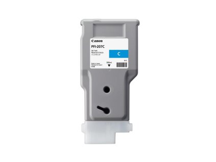 Atramentová náplň Canon PFI-207C pre iPF680/685/780/785 cyan (300 ml)