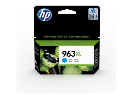 Atramentová náplň HP 3JA27AE HP 963XL cyan XL (1.600 str.)