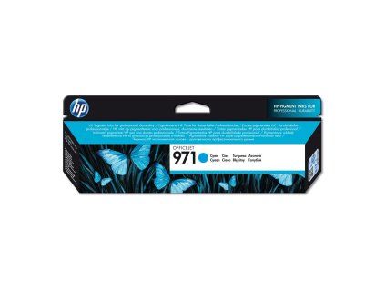 Atramentová náplň HP CN622AE HP 971 cyan (2.500 str.)