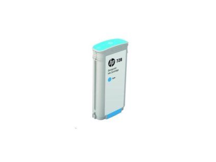 Atramentová náplň HP F9J67A HP 728 cyan (130 ml)