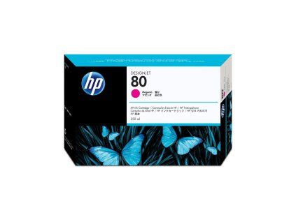 Atramentová náplň HP C4847A HP 80 magenta (350 ml)