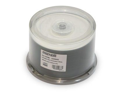 CD-R Maxell Printable 700 MB 52 x 50 ks/ cake