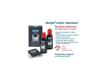 DURGOL ESPRESSO odvápňovacie dávky 2 x 125 ml