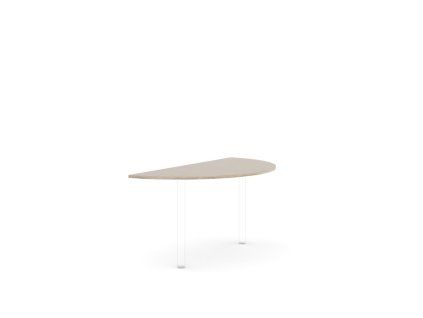 Doplnkový stôl bez nohy BASIC, 160x2,2x80cm, dub Sonoma