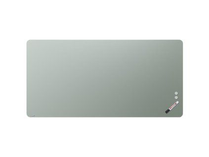 Tabuľa GLASSBOARD matná oblé rohy 100x150, zelená