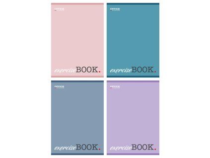 Zošit OFFICE PRODUCTS 584, A5, 80 listov, linajkový, mix farieb