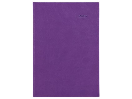 Diár Viva denný A5 14,8 x 21 cm fialový 2027