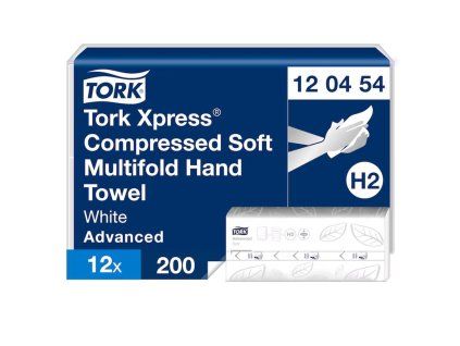 Papierové utierky skladané ZZ 2-vrstv. TORK Advanced interfold H2 (12 bal.)