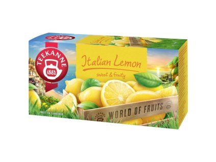 Čaj TEEKANNE World Of Fruits Italian Lemon HB 20 x 2g