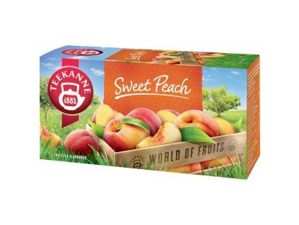 Čaj TEEKANNE World Of Fruits Sweet Peach HB 20 x 2,25g