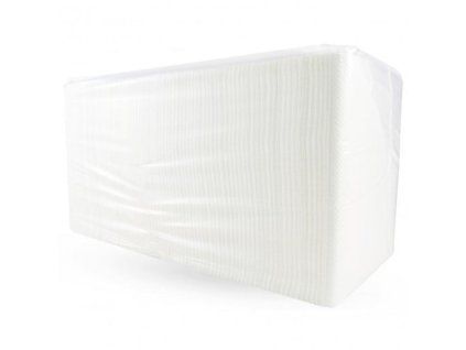 Papierové servítky 1-vrstvové 33x33cm biele 500ks