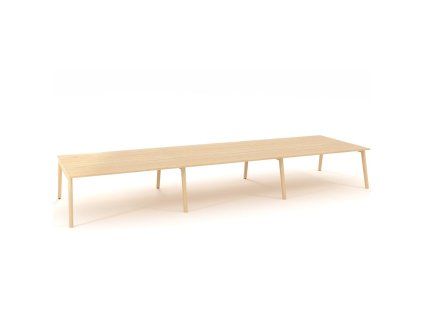 Pracovné stoly Bench ALFA ROOT 540x160cm, dub
