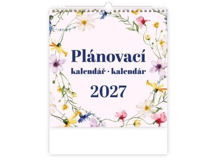 Nástenný kalendár plánovací 30 x 30 cm 2027