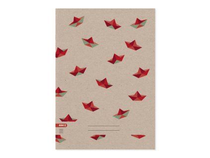 Zošit 444, A4, 40 listov, linajkový Ecology