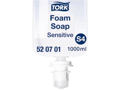 Penové mydlo TORK pre citlivú pokožku S4, 1l