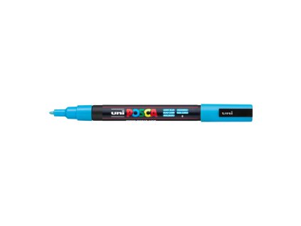 Popisovač uni POSCA PC-3M svetlomodrý