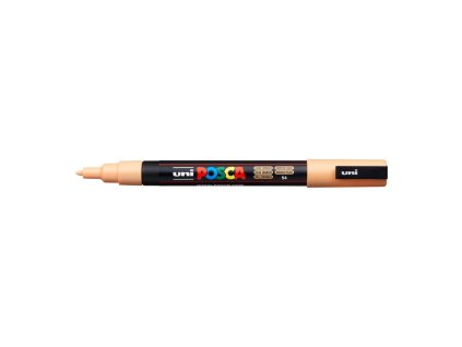 Popisovač uni POSCA PC-3M svetlooranžový