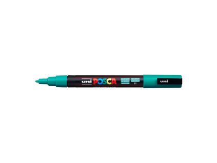 Popisovač uni POSCA PC-3M smaragdový