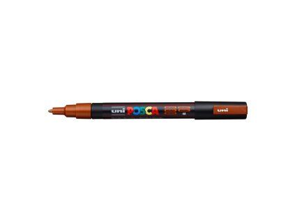 Popisovač uni POSCA PC-3M bronzový