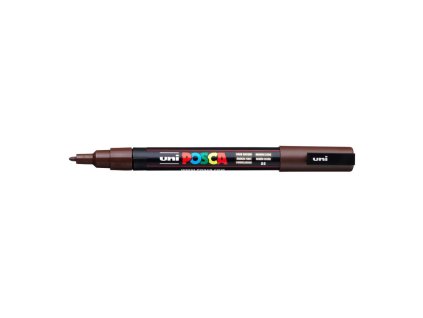 Popisovač uni POSCA PC-3M tmavohnedý