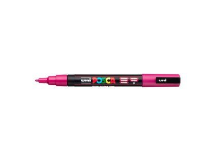 Popisovač uni POSCA PC-3M fuchsiový