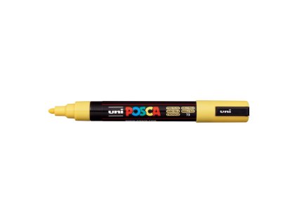 Popisovač uni POSCA PC-5M slamovo-žltý
