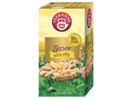 Čaj TEEKANNE Ginger Extra Strong HB 20 x 1,75g