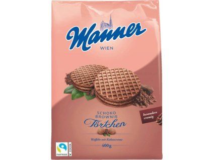 Manner Törtchen Schoko Brownie 400 g