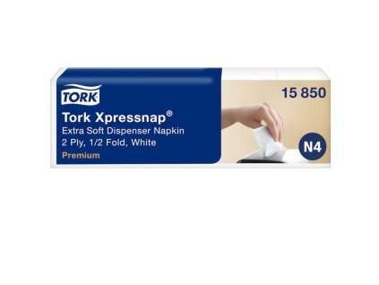 Papierové servítky extra jemné do zásobníka TORK Xpressnap, biele N4, 1000ks