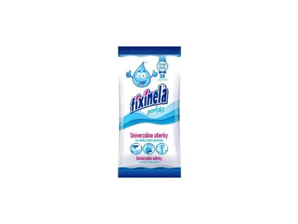 Vlhčené utierky Fixinela perfekt univerzálne, 30 kusov
