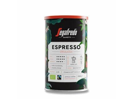 Káva Segafredo Espresso Organico mletá 250g