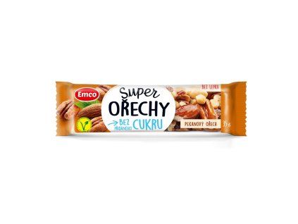 Tyčinka Super orechy pekan VEGAN 35g