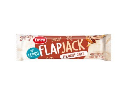Tyčinka Flapjack pekanový orech bez lepku 45g