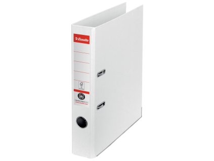 Zakladač pákový Esselte No. 1 CO2 neutrálny, 50 mm - biela
